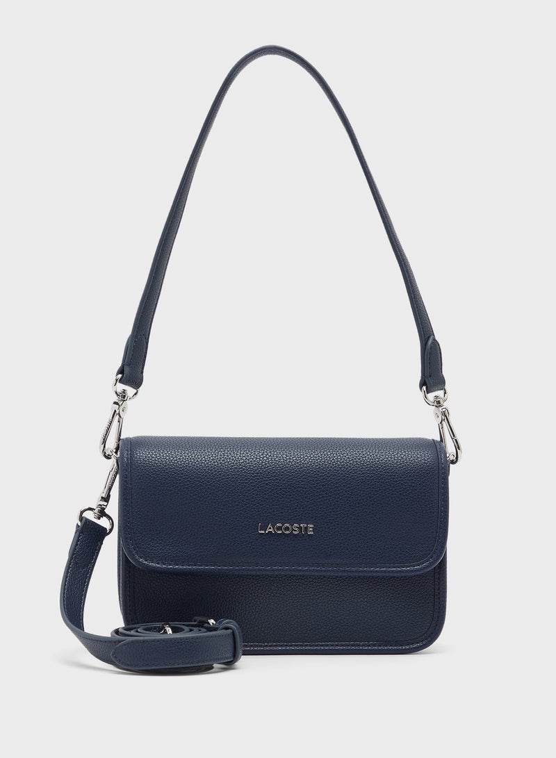 LACOSTE Logo Crossbody Bag - Image 1