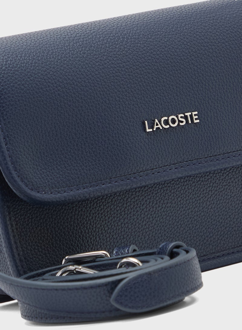 LACOSTE Logo Crossbody Bag - Image 4