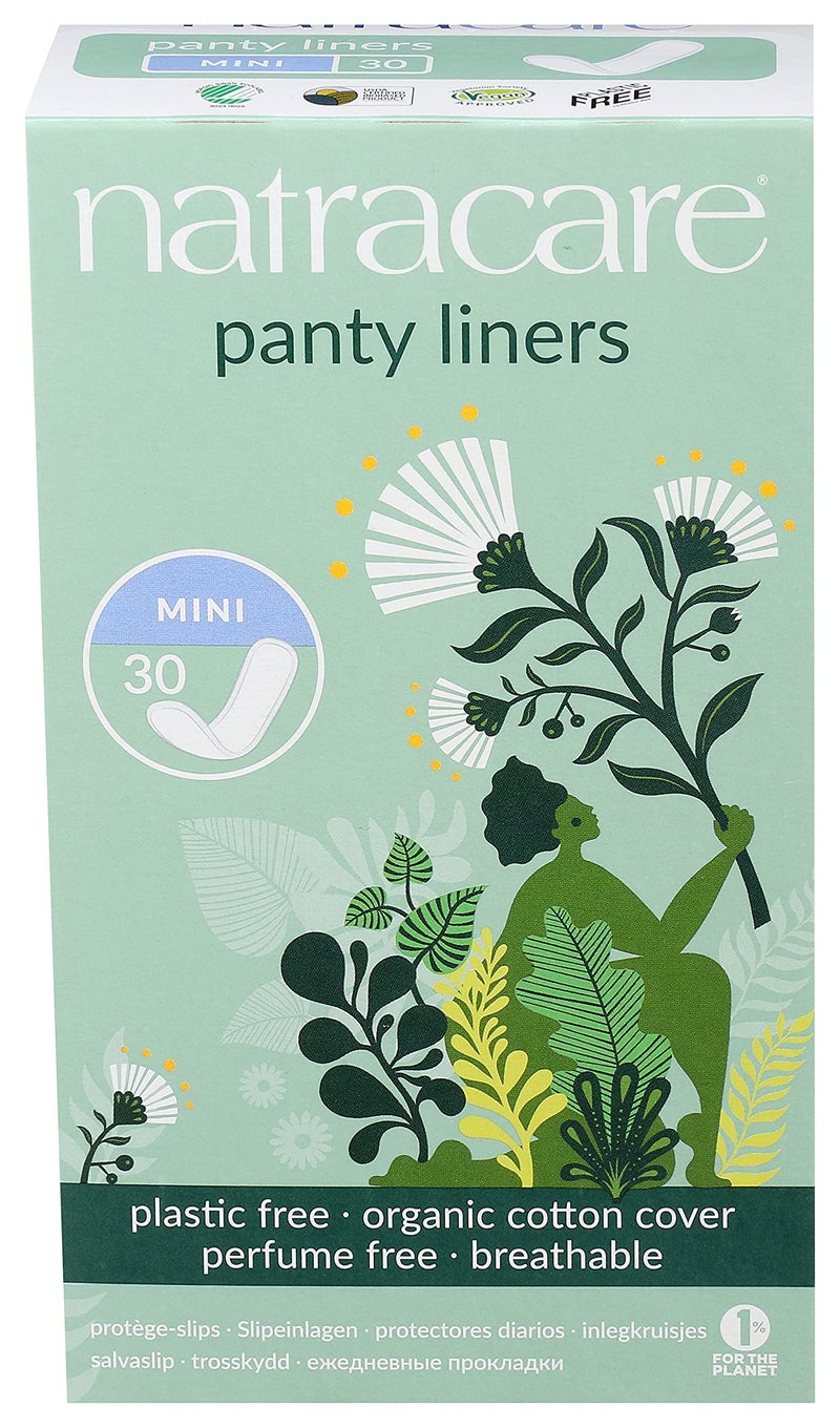 NATRACARE Mini Pant Liners Unscented Pack of 30 - Image 1