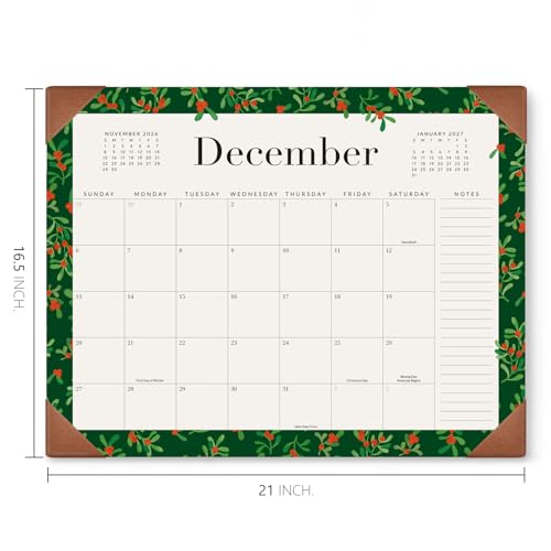 Jotsome Desk Calendar 2026-2027 with Desktop Pad, 18 Months Large Desk Pad Calendar From Jan 2026 to Jun 2027 22x17 inch, Desk Blotter Calendar for Home Office and School, Easy Planning, Gift for Holidays - Image 3