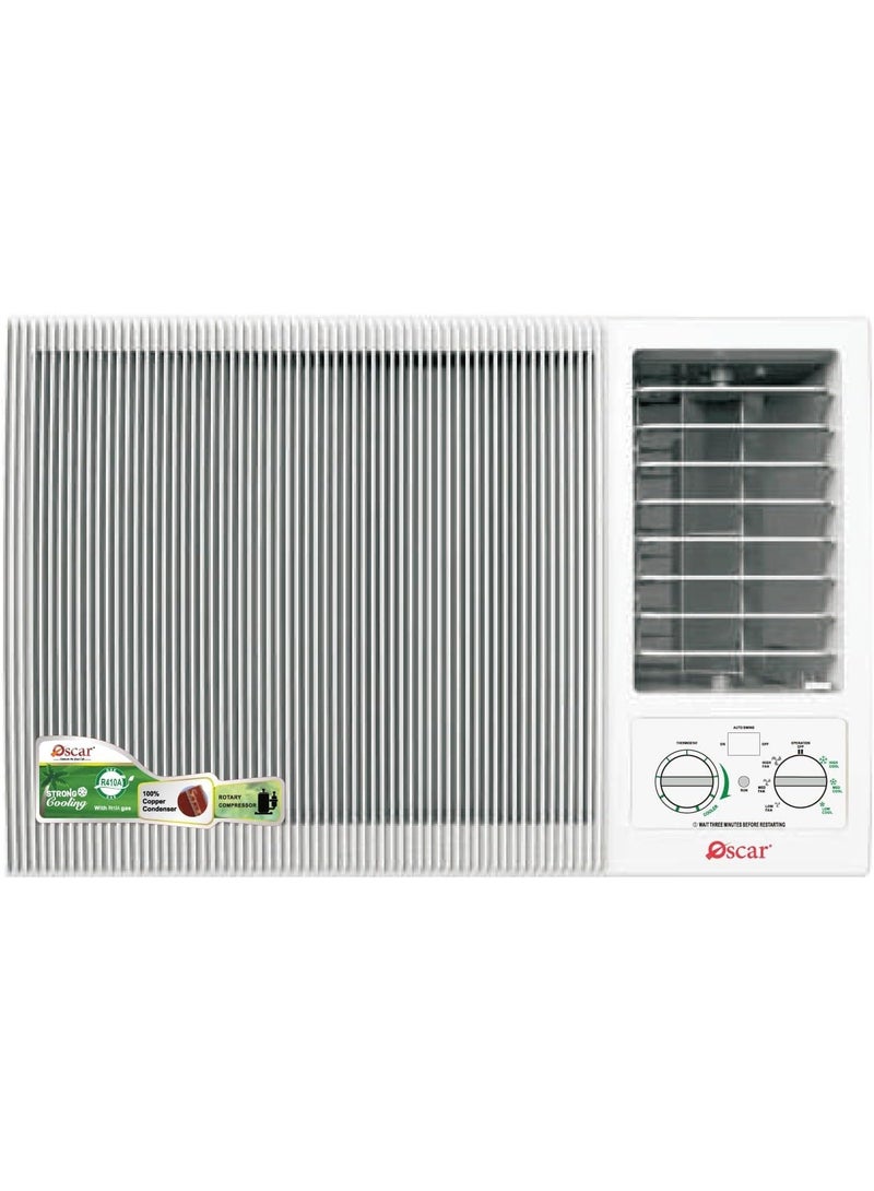 OSCAR 2 Ton Window Air Conditioner 21,500 BTU | Powerful Cooling, GMCC Rotary Compressor, R410A Refrigerant, Energy Efficient, Heavy Duty Window AC for Home & Office – OWC2400C - Image 1