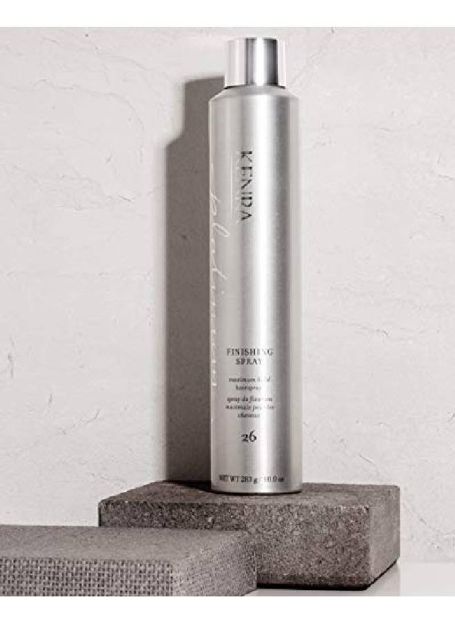 Kenra Professional - Kenra Platinum Finishing Spray 26 55% ; Maximum Hold Hairspray ; All Hair Types ; 10 Oz - Image 1