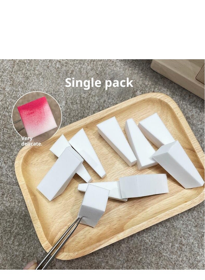 أدوات فن الأظافر ، الإسفنج التدرج كتلة التوفو ، يمكن خلطها مع الغراء بات ، تلطيخ الأظافر ، أحمر الخدود ، المربعات الصغيرة الملونة - Image 1