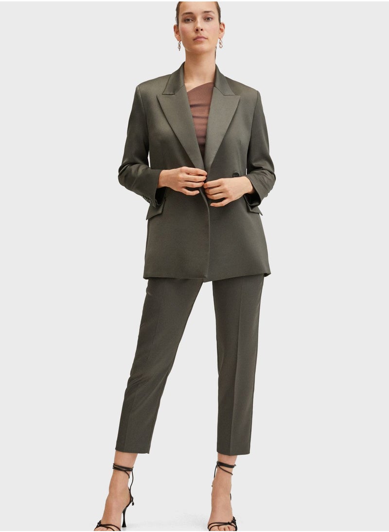 MANGO - Tailored Knitted Blazer - Image 1
