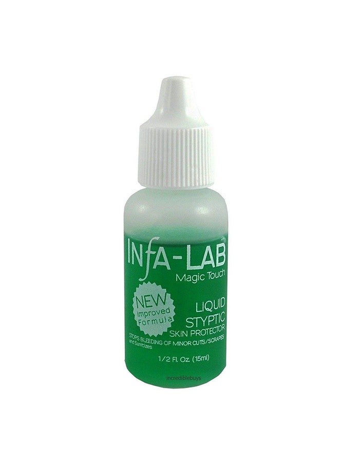 Infalab Infa-Lab MAGIC TOUCH Liquid Styptic Nails Stop Bleeding Skin Protector InfaLab