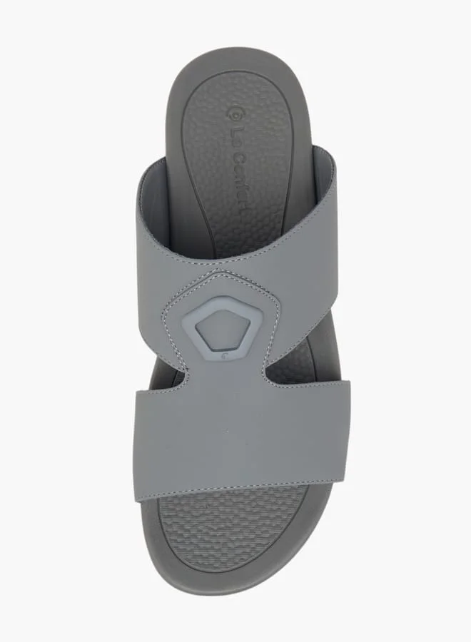 Le Confort Men Cutout Detail Slip-On Arabic Sandals