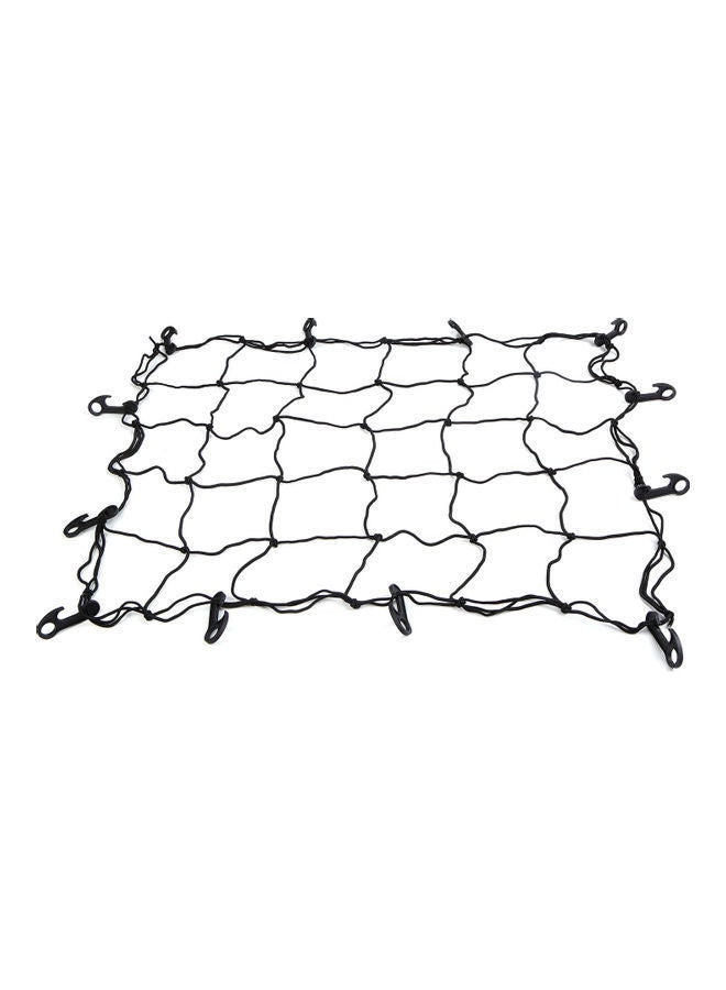 NIBEMINENT Motorcycle Cargo Net Helmet Mesh Bungee Cord With Hook - Image 4