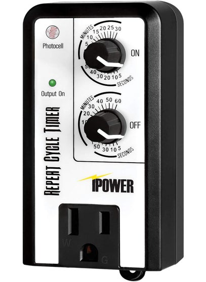 iPower Short Period Repeat Intermittent 3 Cycle Mode Interval Timer for Day Night 24 Hour Black - pzsku/ZC929AC1473C06FB4732CZ/45/1747233560/b142bc39-49f0-4321-8b56-6a374443736f