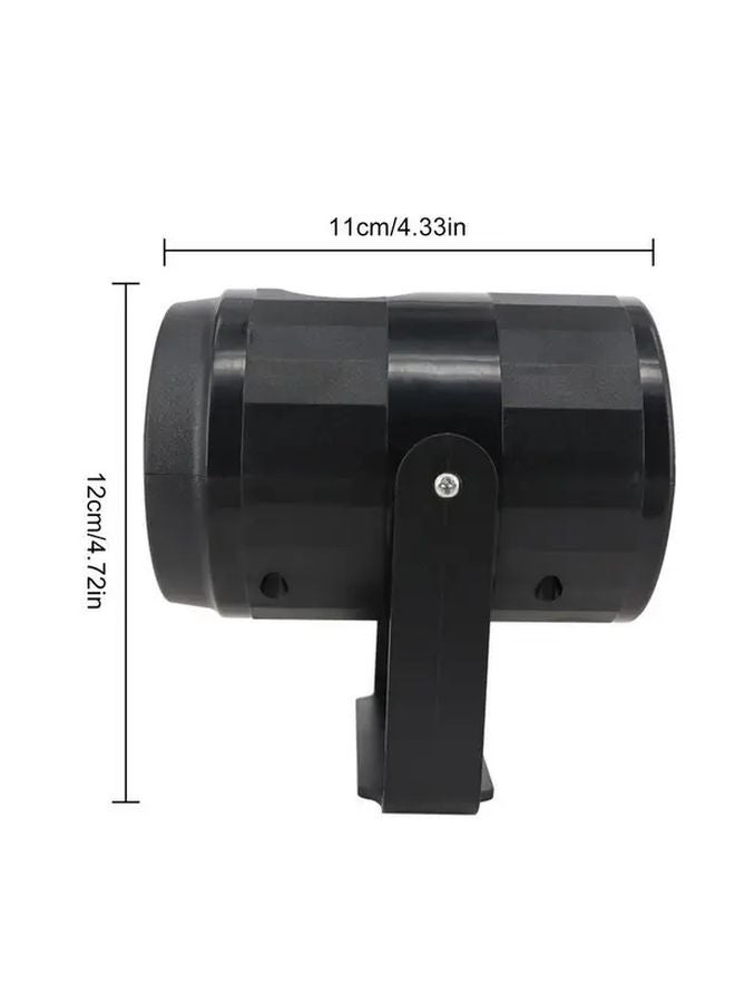 Black Halloween Christmas Projector Light USB Powered LED Decorations - Image 3