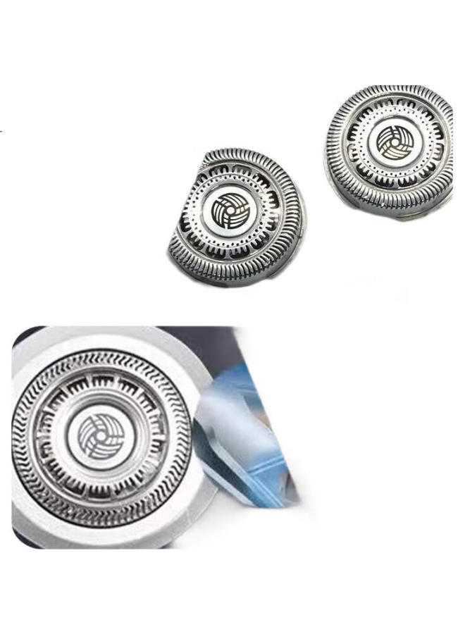 PURPAVWINNER Compatible With Philips S9000 Series Shaver Heads Sh90, Suitable For S9850/9731/Sp9863/Rq1258Cc Accessories, Three Blades + Three Blade Combs - Image 2