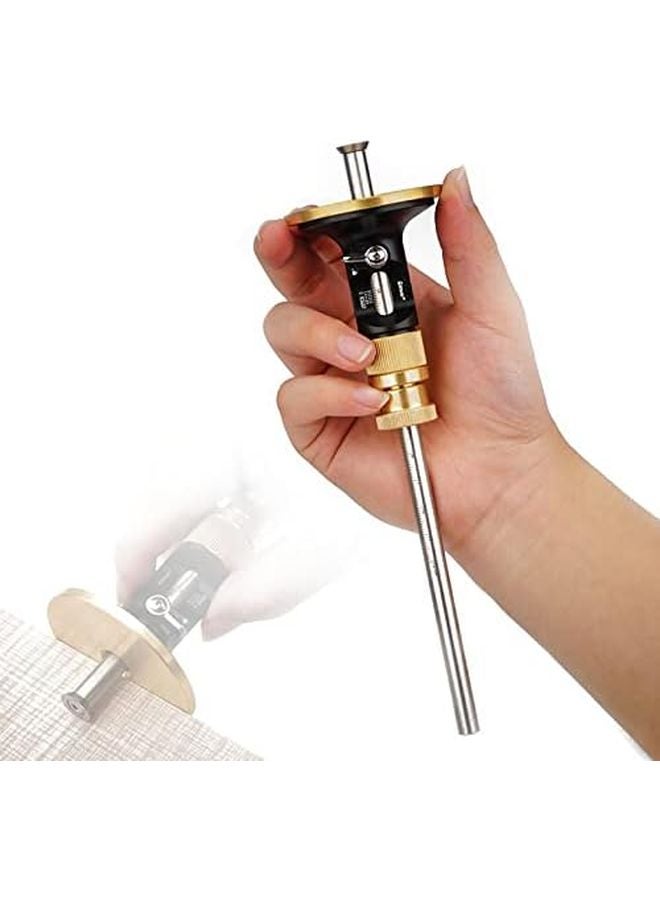 Fixed Head European Scriber Ruler with Optional Attachment for Easy Measuring and Marking - Image 3