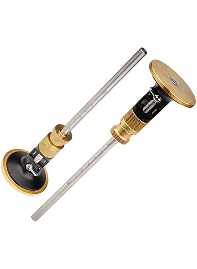 Fixed Head European Scriber Ruler with Optional Attachment for Easy Measuring and Marking - Image 4