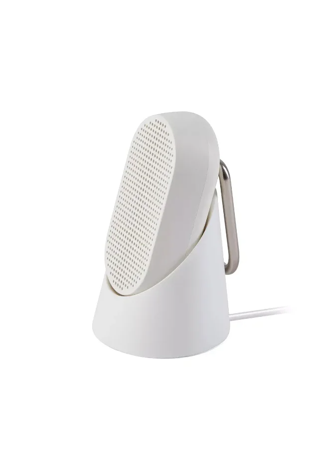 ليسكون سماعة لاسلكية لون أبيض مطفي