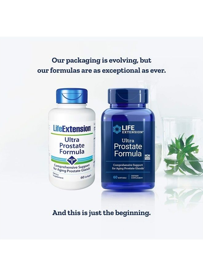 Life Extension ألترا بروستات سوفتغيلز، 60 عدداً (عبوة من 2) - Image 2