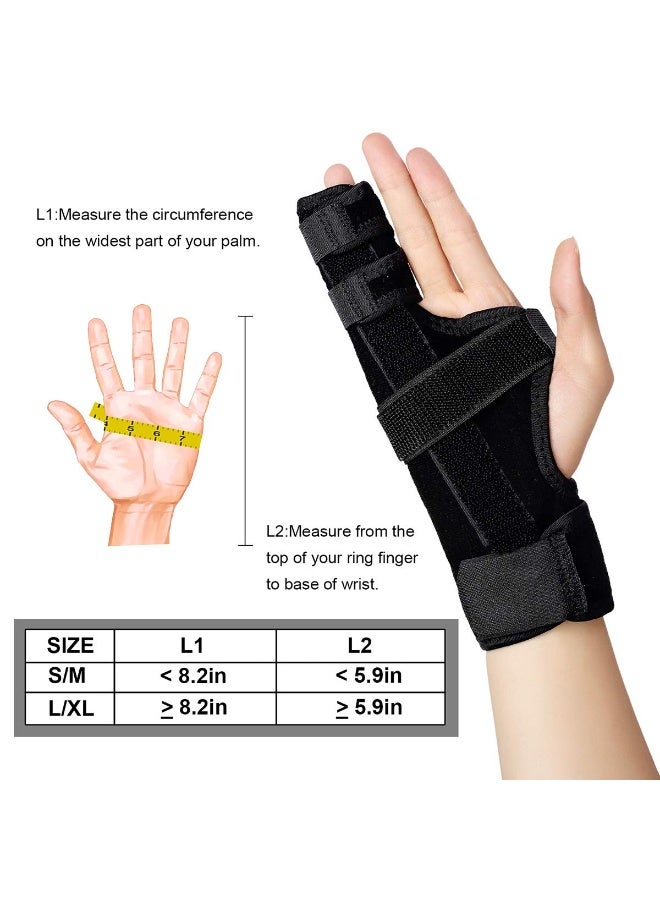 Adjustable Finger & Hand Splint – Reversible Support Brace for Left or Right Hand, Boxer’s Fracture, Tendonitis, Trigger Finger & Sprains - Image 4
