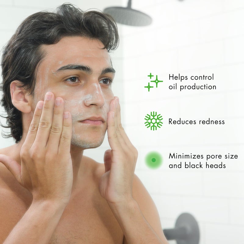 Tiege Hanley Salicylic Acid Cleanser for Men, Gentle Deep-Cleansing Face Wash for Acne-Prone Skin, Helps Remove Impurities & Control Oil, Refines Skin Texture & Pores, Menâ€™s Skin Care, 2.5 FL Oz - Image 5