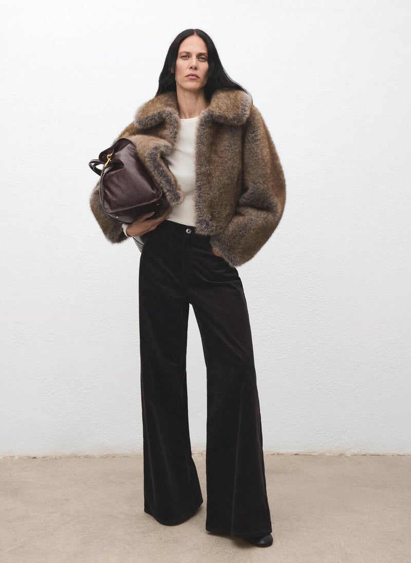 مانجو جينز واسع من الكوردروي - Image 5