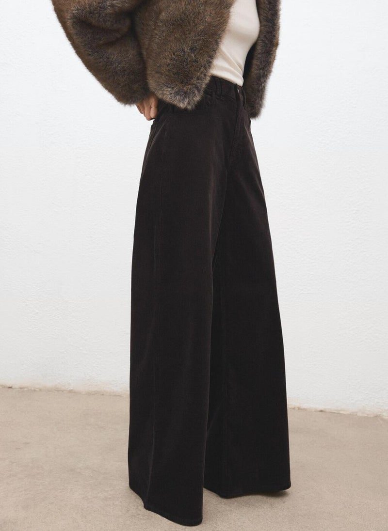 مانجو جينز واسع من الكوردروي - Image 1