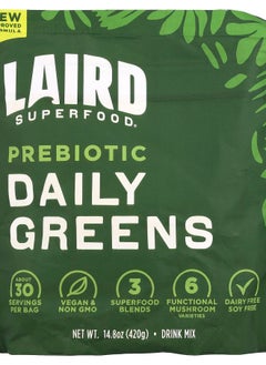 Laird Superfood Prebiotic Daily Greens 14.8 oz (420 g) 
