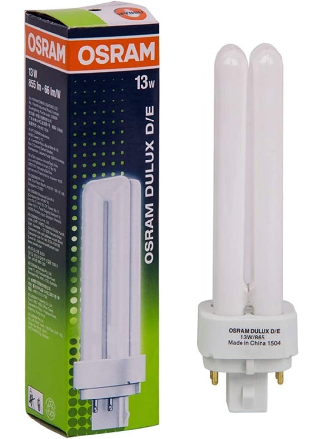 Osram 13 Watts 4 Pin Day Light CFL Bulb