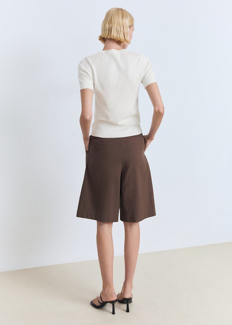 MANGO Short-Sleeved Fine-Knit Sweater  - Image 2