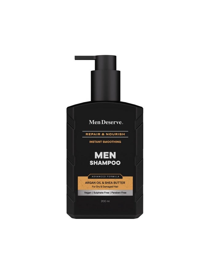 MEN DESERVE - Repair And Nourish Shampoo For Dry And Damaged Hair | Sulphate Free Paraben Free - Image 1