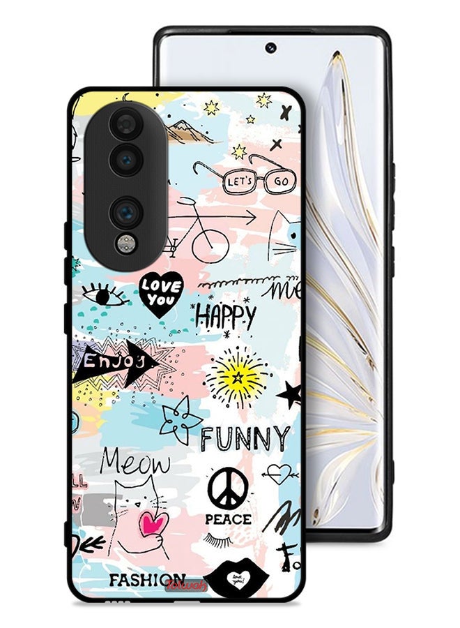 Tolwak Honor 70 Protective Case Cover Love You Tags - Image 1