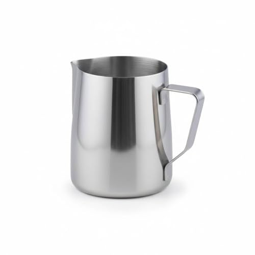 FINALITY Stainless Steel Milk Frother Steamer Cup - Coffee Tools Cup -Foam Making for Coffee Matcha Chai Cappuccino Latte & Hot Chocolate (300ml) - Image 1