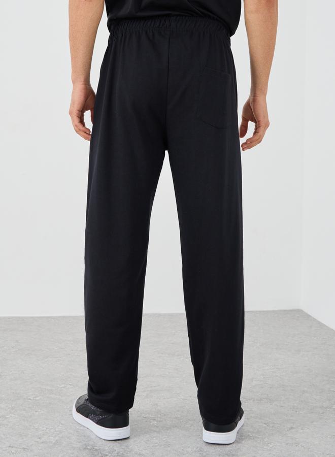 Styli Styli Slogan Print Relaxed Fit Open Hem Jogger  - Image 4