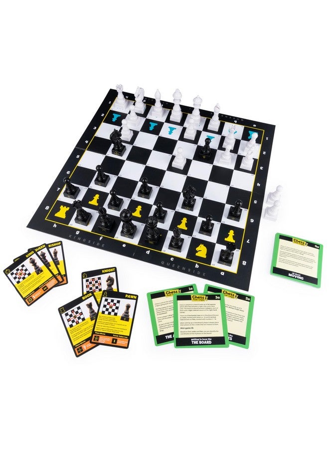 Spin Master Games, Chess Made Simple, Learn to Play Strategy Board Games for Beginners, Chess, 2 Players, for Kids Ages 8 & Up - Image 1