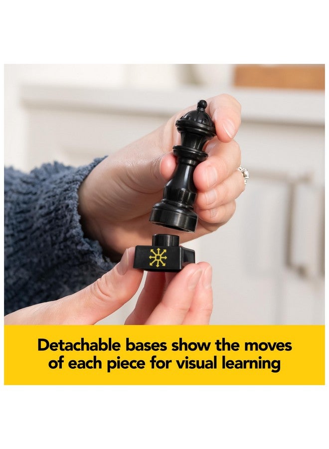 Spin Master Games, Chess Made Simple, Learn to Play Strategy Board Games for Beginners, Chess, 2 Players, for Kids Ages 8 & Up - Image 5