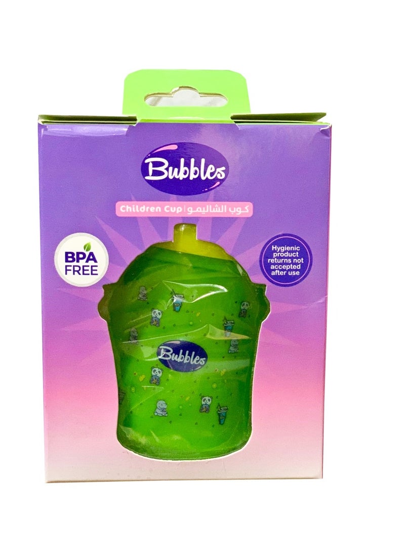 Bubbles - Bubbles Children Cup With Shalimo Cup With Straw Multi-Color - Image 1