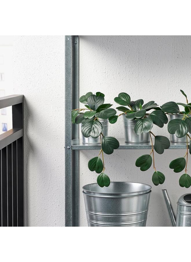 Zaboon Artificial Potted Plant, In/Outdoor Hanging/Peperomia, 9 Cm  - Image 2