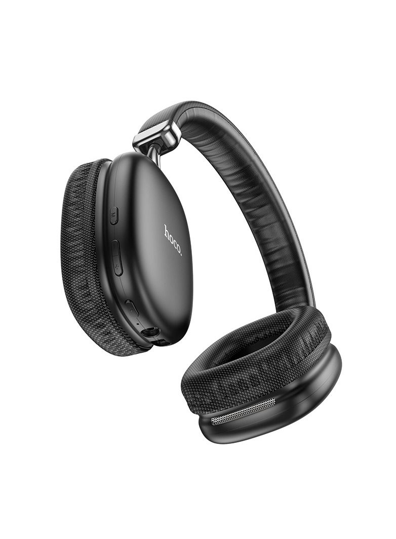 هوكو سماعات لاسلكية رياضية تعمل بتقنية البلوتوث 5.3 HIFI ستريو سماعة رأس مع كابل صوت متعدد الألوان - Image 1