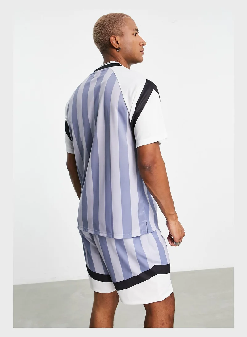 TOPMAN Color Block T-Shirt