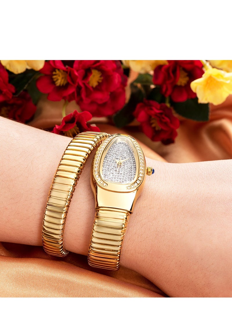 MISS FOX Women's Fashion Diamond Inlaid Watch - Image 2