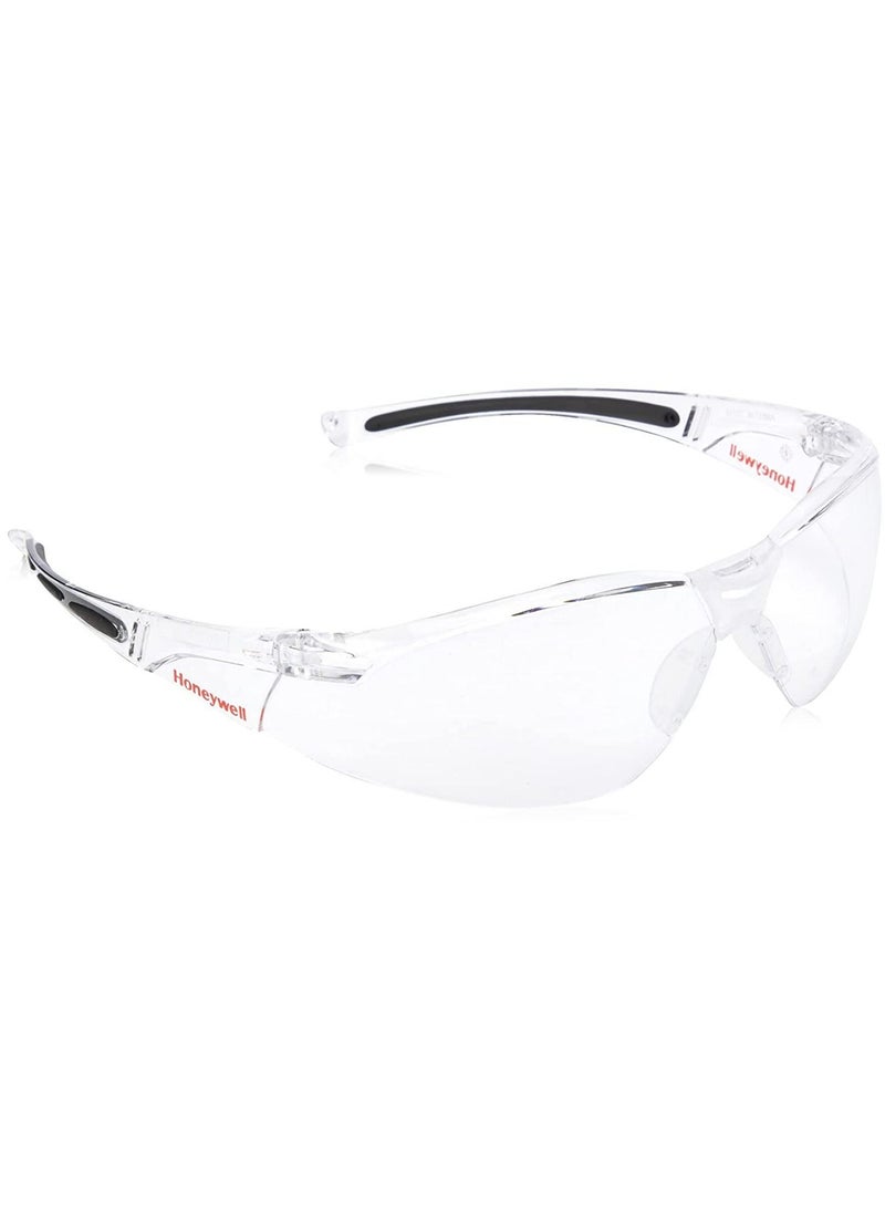 Honeywell - Honeywell MDC A800 Safety Glasses / Eyewear Clear Hard Coat, Anti-Scratch Transparent for work Protective eyewear for work with Clear Vision - 1015370-H6 - Image 1