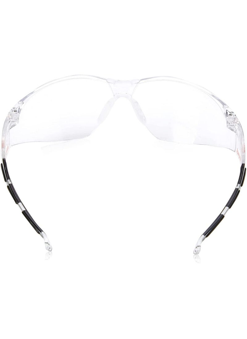 Honeywell - Honeywell MDC A800 Safety Glasses / Eyewear Clear Hard Coat, Anti-Scratch Transparent for work Protective eyewear for work with Clear Vision - 1015370-H6 - Image 1