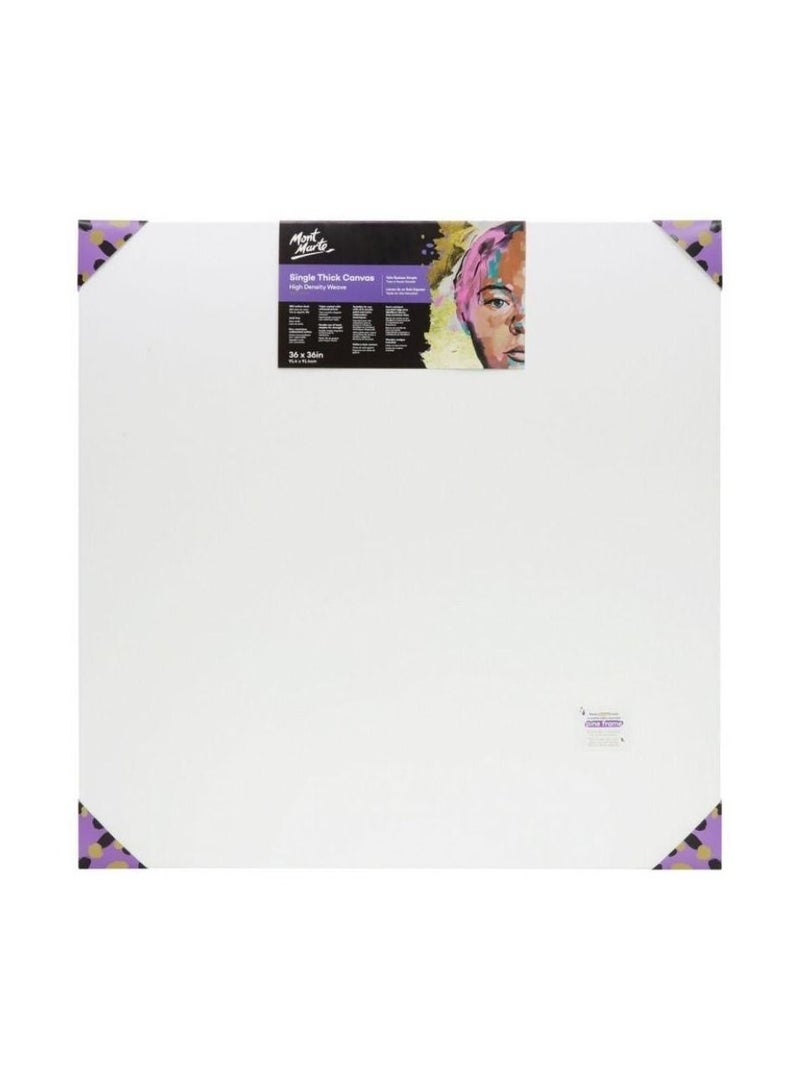 Mont Marte Premium Series Canvas Single Thick 36" x 36" - 91.4 x 91.4cm - 25125117