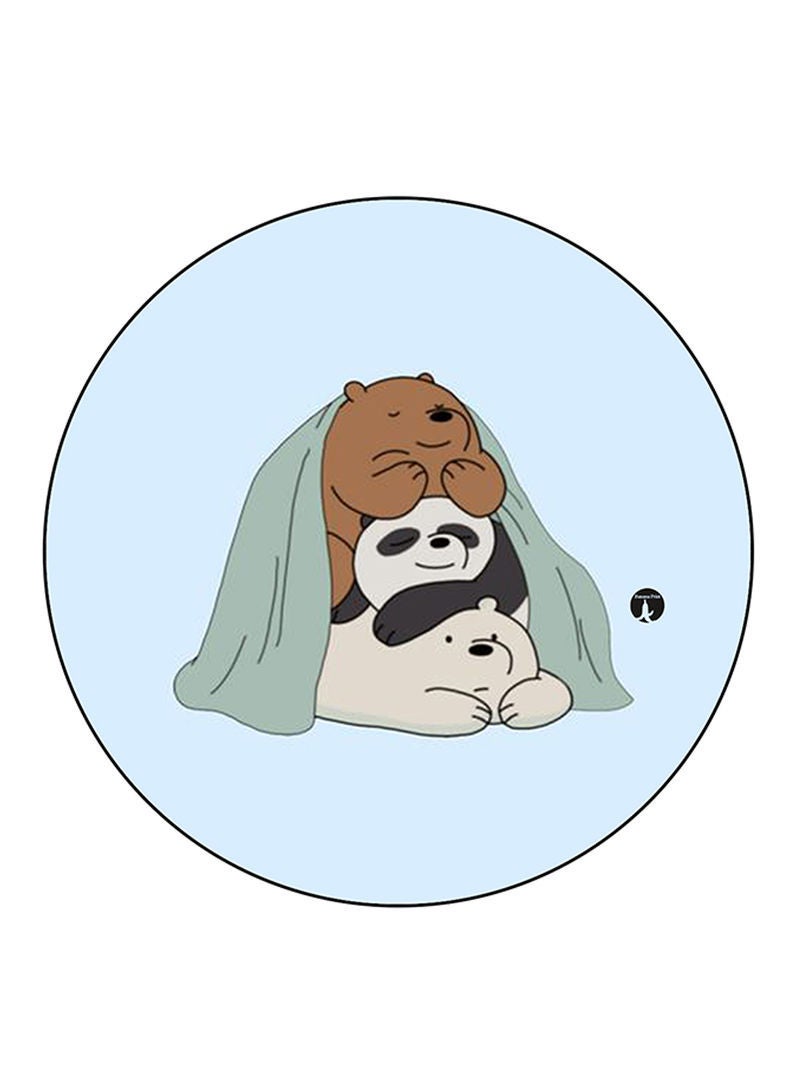 RKN We Bare Bears Printed Mouse Pad Multicolour