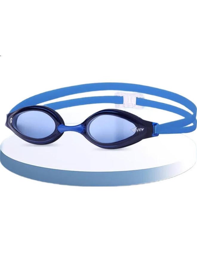 View Racing Swim Goggles Men Waterproof 10X Anti-Fog Women Adult Racing Professional V240Asa Bl - Image 3