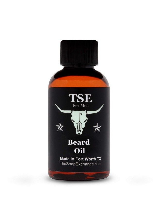 The Soap Exchange Tse For Men Beard Oil Lumberjack Scent Hand Crafted 2 Fl Oz 60 Ml Deep Conditioner Nourishing Softener Natural Ingredients Stop Itching Made In The Usa.  - Image 2