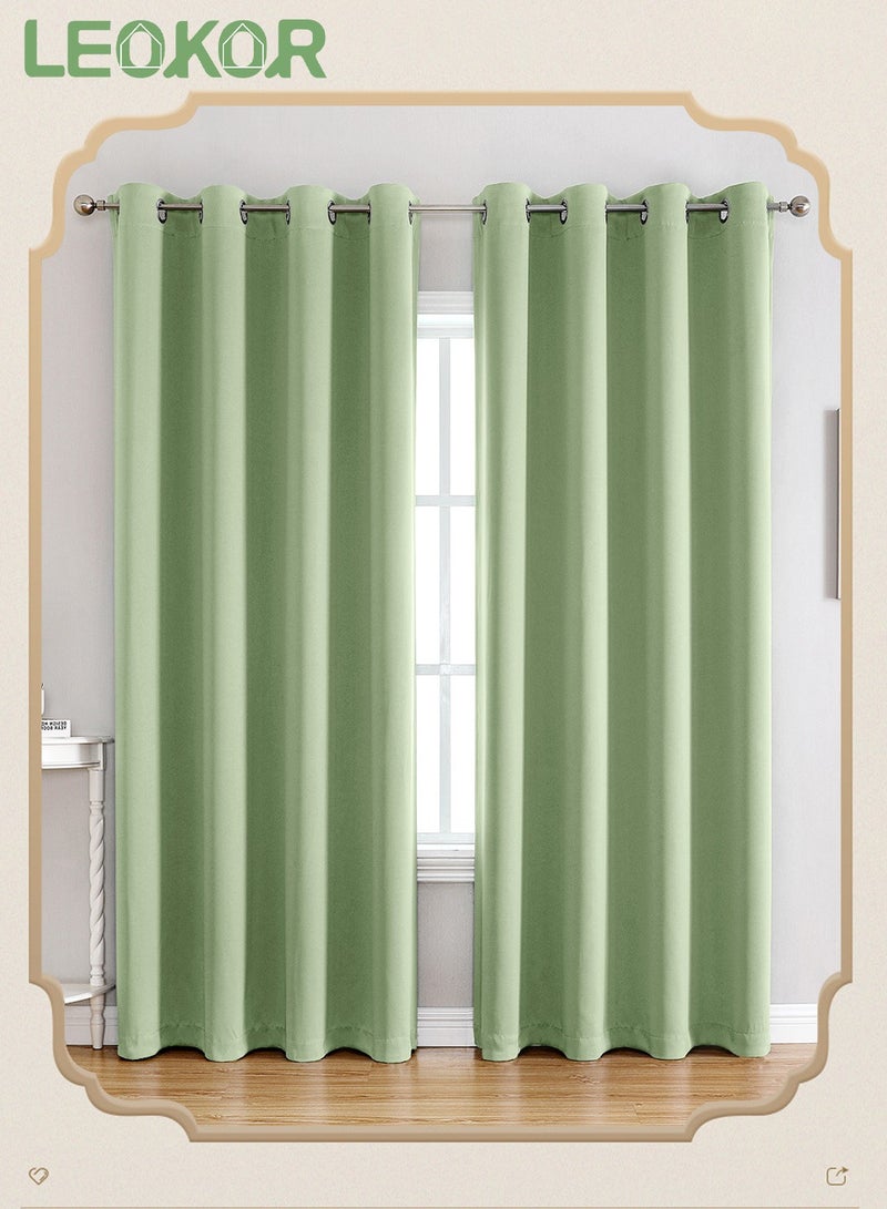 ليوكور 2 لوحات ستارة 100*250 سم - Image 1