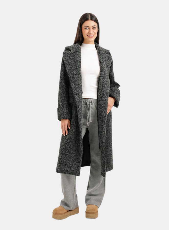 Carina Coat with Notch Collar - Image 1