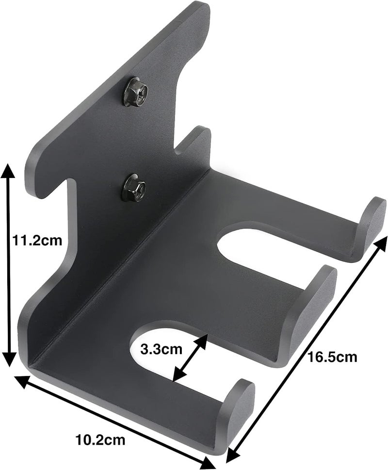 Alvade Barbell Holder Wall Mount Heavy Duty Vertical Barbell Holder Weight Bar Holder for Olympic Barbell, Curl bar, Commercial or Home Gym Accessory - Image 3