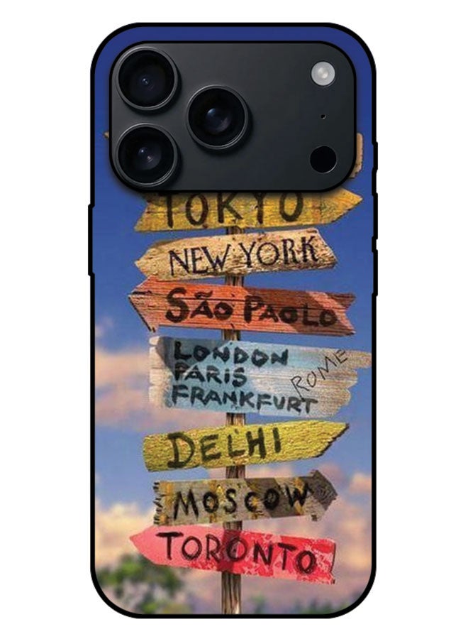 EYE CATCH Printed Protective Case Cover For Apple iPhone 17 Pro Max -  Directions