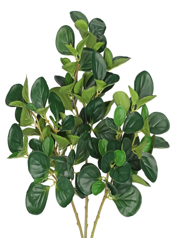 Briful Fake Plants Branches Real Touch Faux Greenery Stems for Vase, Set of 3 Spring Summer Artificial Branches DIY Arrangement for Home Farmhouse Wedding Decor - Image 1