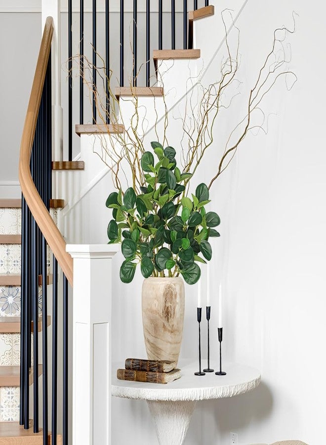 Briful Fake Plants Branches Real Touch Faux Greenery Stems for Vase, Set of 3 Spring Summer Artificial Branches DIY Arrangement for Home Farmhouse Wedding Decor - Image 5