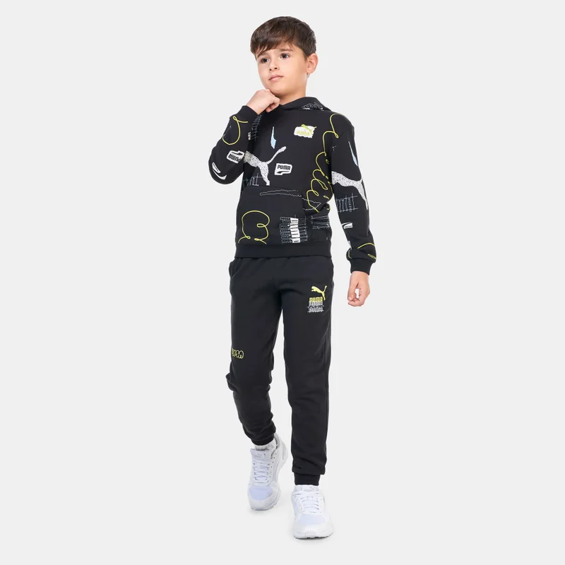 PUMA Kids' Classics Brand Love Hoodie