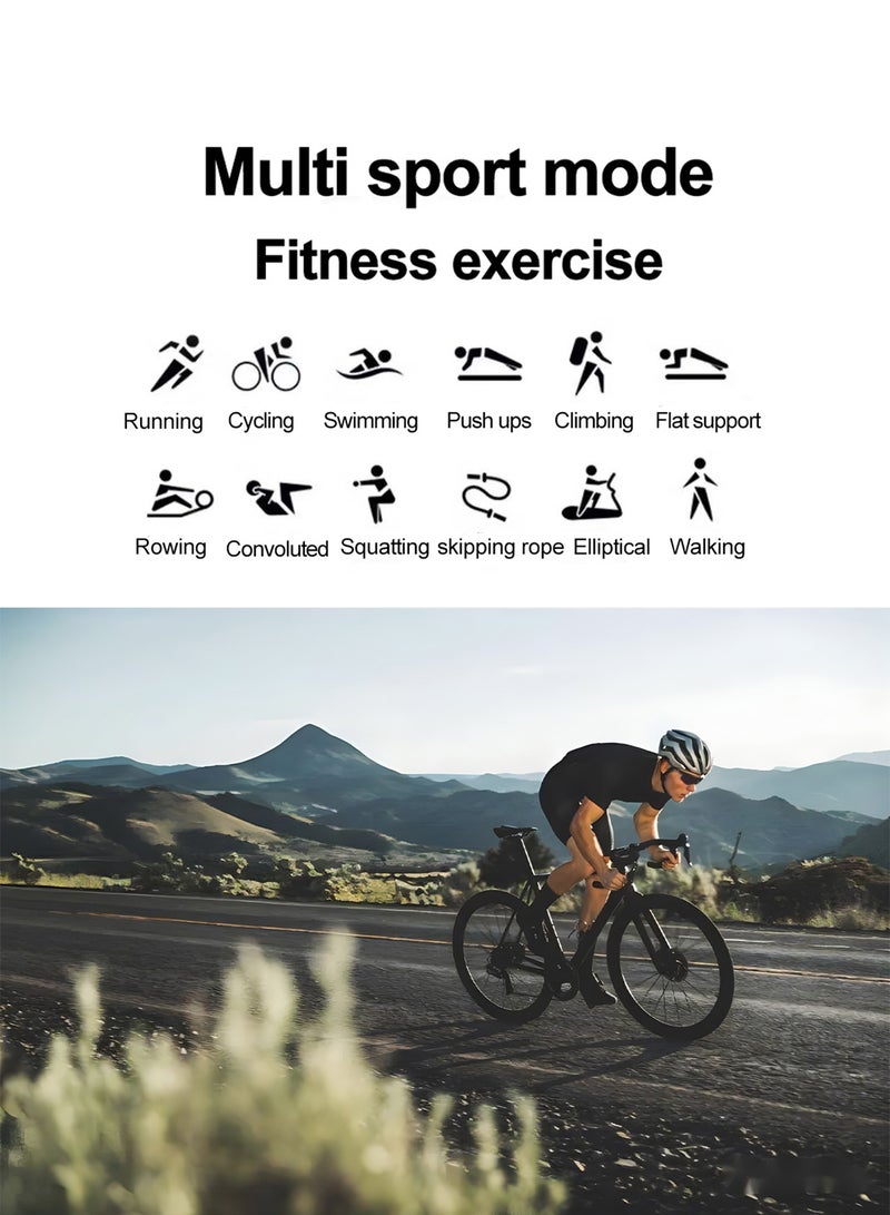ibsun 1.43" AMOLED Smart Watch for Men with IP68, Bluetooth Call, Blood/Oxygen/Heart Rate Monitor - Image 5